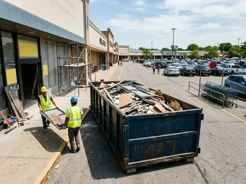retail-store-renovation-debris-003 — frequently asked questions, Roll-off Dumpster Rentals in Pinellas Park, FL